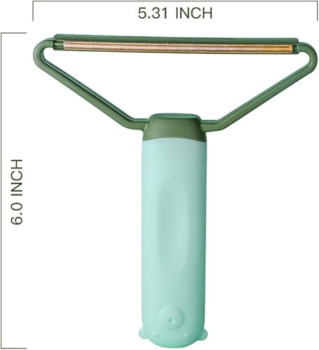 Miniatura 9 de Fodyne Removedor de pelo de doble cara, removedor de pelusa, reutilizable, limpiador de alfombras para mascotas, pelusas para pelo de mascotas,