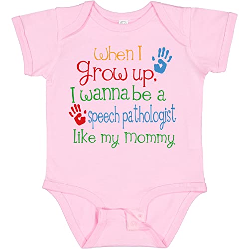 inktastic Speech Pathologist Like Mommy Baby Bodysuit