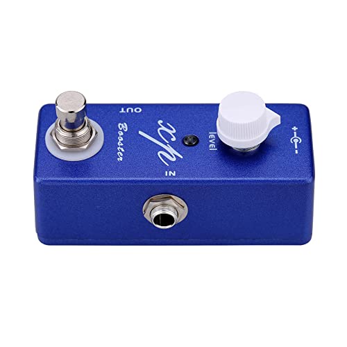 SHUIYUE XP Booster électrique Pédale Effet Guitare Mini Unique Effet avec Clean Boost True Bypass,Guitare électrique - Les Beatles, Paul McCartney, John Lennon, RIngo Starr, George Harrison SHUIYUE XP Booster électrique Pédale Effet Guitare Mini Unique Effet avec Clean Boost True Bypass,Guitare électrique – Image 7