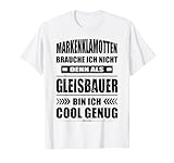 Lustiges Gleisbauer Geselle Sprüche Meister Fun Outfit zur Abschlussprüfung, bestandenen Prüfung oder Gesellenprüfung. Witzig für die Abschiedsfeier auf der Gesellenschule.