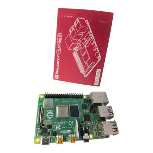 Image of METAPOD Raspberry Pi 4 Model B, 4GB RAM, Quad-Core Cortex-A72, Dual 4K HDMI, Wi-Fi, Bluetooth, Gigabit Ethernet, USB 3.0 Single Board Computer