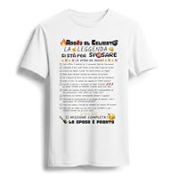 Gigio Store Maglia Addio al Celibato Definitiva: Missioni Sposo T-Shirt - Prepara Il Futuro Sposo al Grande Giorno! (Bianca, Taglia L)