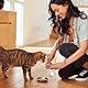 Cosysparks Katzen löffel lang, 2Pcs Edelstahl haustier futter löffel pet can löffel Langer Griff futterlöffel für haustiere für Nassfutter (Gelb und weiß)