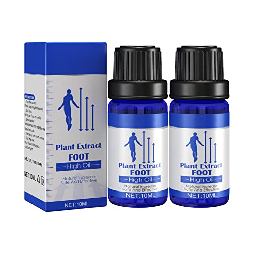 Sci-Effect Height Growth Foot Oil, Herbal Increase Height Essential Oil, Plant Extract Foot High Oil, Safe And Effective (2Pcs) #TOP5