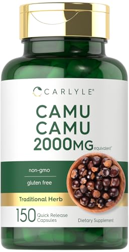 Carlyle Camu Camu with Vitamin C | 150 Capsules