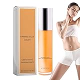 Crema Para El Vientre,100g Tensador de la Piel - Crema Reductora Para Grasa Abdominal - Para La Tonificación De La Grasa En Los Brazos Los Glúteos Y El Abdomen Masaje Para Hombres Y