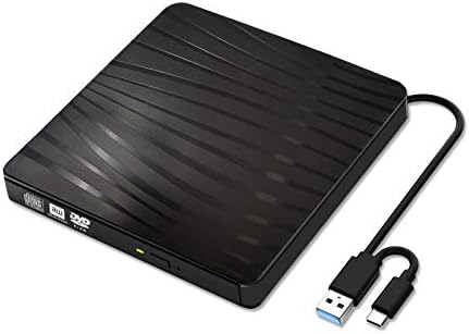 Amazon.com: Alxum External CD DVD Drive for Laptop, 8 in 1 Portable CD ...