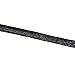 TOOGOO Planos Brillantes 1 Par Cordones De Zapato De Encaje Negro