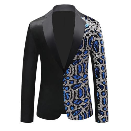 Men's Single Breasted Stage Suit Jacket Men Party Hip Hop Blazer