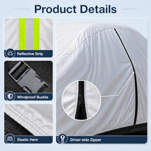 Image of Heavy Duty Full Car Cover Custom Fit for Chevy El Camino 1959-1987.