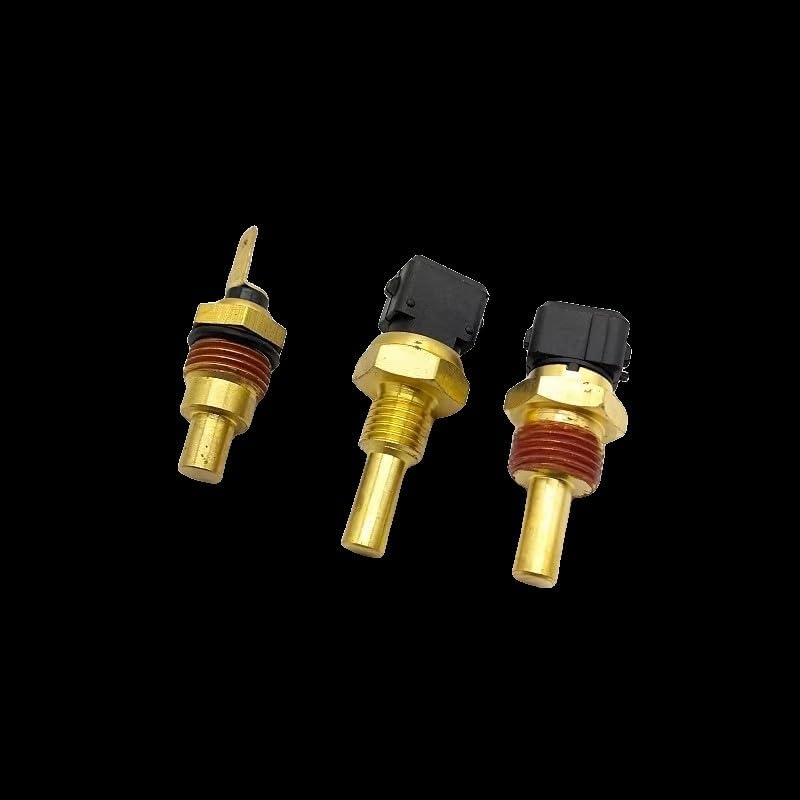 1pcs Excavator R60 80 215 220 225-5-7-9 Water Oil Temperature Sensor for Construction Equipment(White)