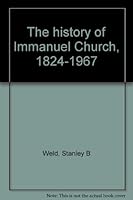 The history of Immanuel Church, 1824-1967 B0006BTH8Y Book Cover