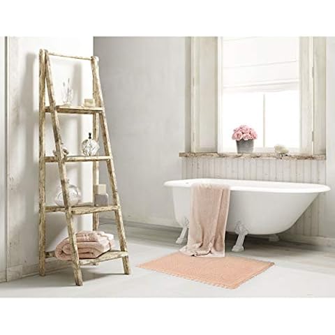 Alfombra de baño reversible Laura Ashley con cuentas de ganchillo Cover