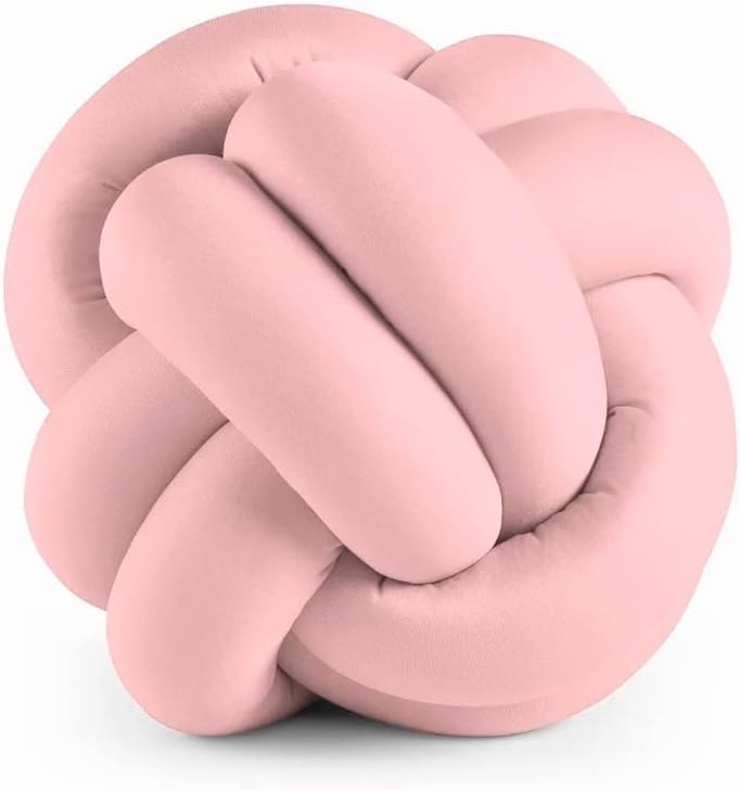 Almofada de Nó Escandinavo 35cm Nozinho Ideal para Decoração Salas e Quarto...