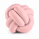 Almofada de Nó Escandinavo 35cm Nozinho Ideal para Decoração Salas e Quartos Malha