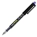Varsity Disposable Fountain Pen, Medium Point, Black Barrel/Purple Ink (Pack of 6)