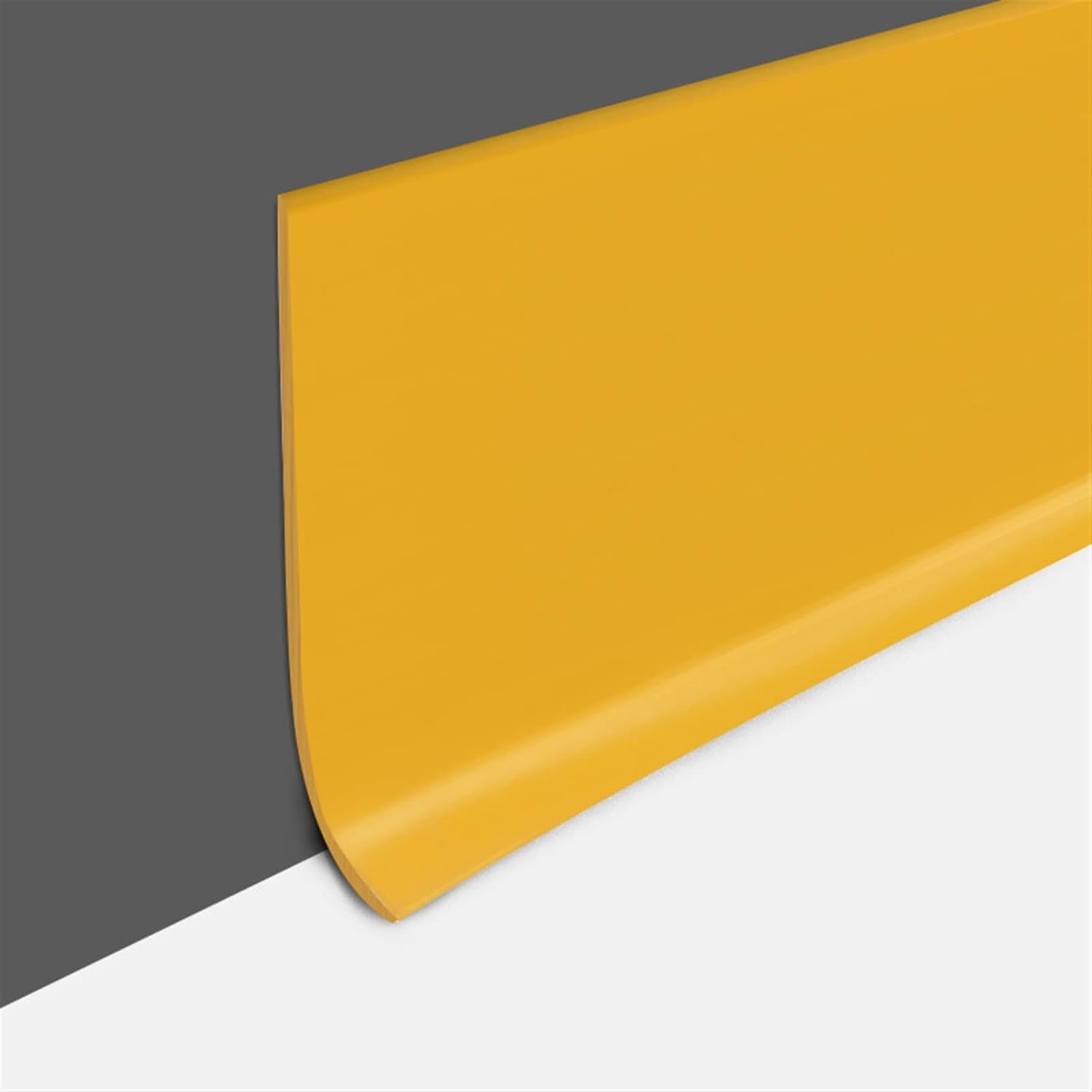 LKYJD Wall Baseboard Molding Trim, Flexible Vinyl Floor