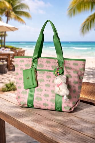 Bolso Tote Juicy Couture Festival 12x12 pulgadas miniatura 3