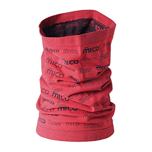 Brand: Mico MICO - Scalda Collo in Micro Fibra - Rosso
