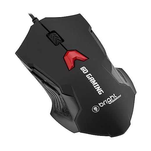 Mouse Gamer 462 2400 DPI Preto - Bright