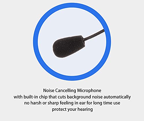 Telephone Headset W/ 2.5Mm Jack Quick Disconnect Cord For Cisco Deskphone Plantronics Avaya Siemens Cordless Dect Phone For Call Center Office Work From Home W/ 3.5Mm Audio Jack For Cell Phone & Pc #TOP3