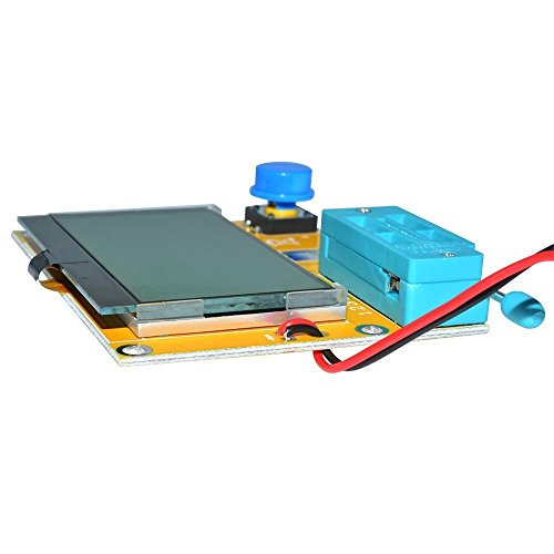image for HiLetgo LCR-T4 Multifunctional Resistor Capacitor Diode SCR Inductor T