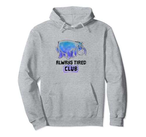 Pullover hoodie Disney Bourriquet Always Tired Club gris