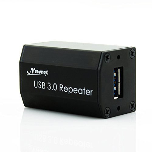 Newnex USB 3.0 Active Coupler, USB 3.0 B/F to A/F, Extend USB 3 Cable Length up to 10 Meters, 30 Feet