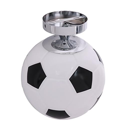 LOVIVER Barnsovrum glas fotboll taklampa kreativ fotboll barnrum