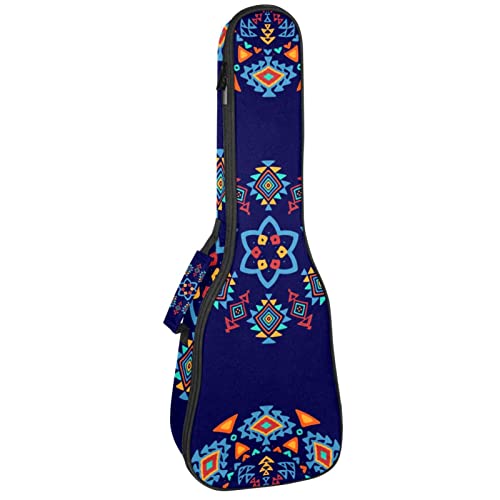 Sac à dos ukulélé de concert rembourré vintage 10mm housse soprano