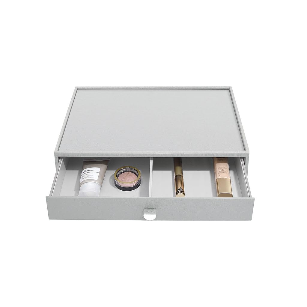 Stackers Pebble Grey Supersize Makeup Drawer