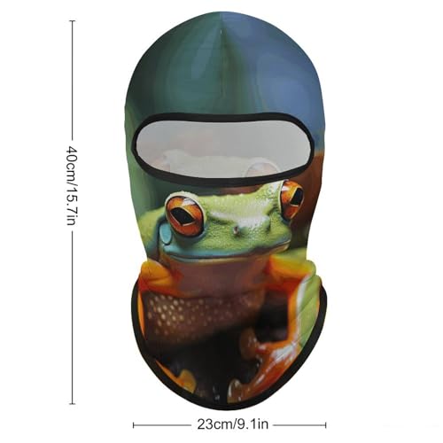 Balaclava para hombre, máscara para esquí y ciclismo, cubreboca térmico y transpirable para invierno miniatura 2