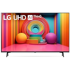 LG 43-Inch Class UT75 Series LED Smart TV 4K Processor Flat Screen with AI-Powered with Alexa Built-in 43UT7590PUA 2024 Model – (Renewed)