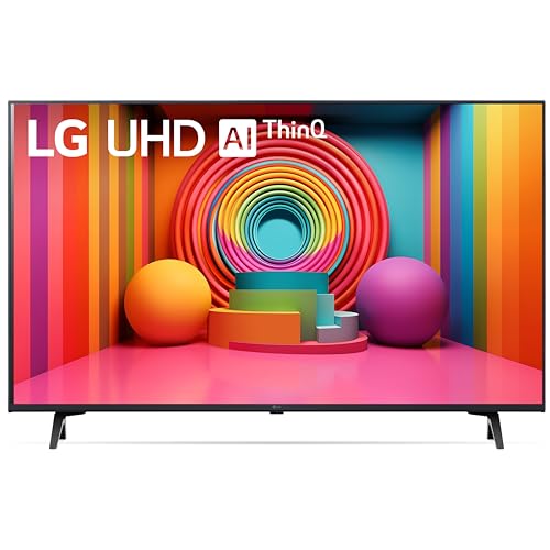 LG 43-Inch Class UT75 Series LED Smart TV 4K Processor Flat Screen with AI-Powered with Alexa Built-in 43UT7590PUA 2024 Model – (Renewed)