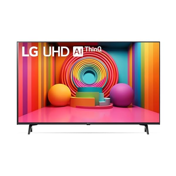 LG 43-Inch Class UT75 Series LED Smart TV 4K Processor Flat Screen with AI-Powered with Alexa Built-in 43UT7590PUA 2024 Model – (Renewed)