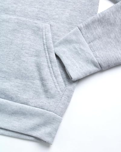Image of Quad Seven Boys Sweat Suit Set - 2 Piece Soft Fleece Pullover Hoodies and Athletic Cargo Jogger Sweatpants for Boys (5-18)