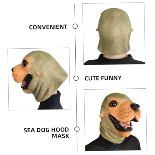 Masque otarie en latex confortable et ajustable pour cosplay - 5