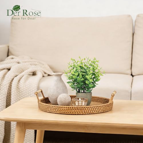 Der Rose 4 Pack Artificial Plants Indoor Fake Plants for Bathroom Decor - Image 4