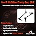 Sway Bar End Link Front Stabilizer bar link 2pcs, Compatible With 2005-2019 Chrysler 300, 2008-2019 Dodge Challenger, 2006-2019 Charger, 2005-2008 Magnum, Replaes OE#: K80822, K80823