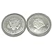 President Donald J. Trump 2025 Silver American Eagle Challenge Coin with Certificate of Authenticity, Oval Office, Trump Coin Collectors Souvenir, Silver Plated, 38mm x 2mm in Protective case
