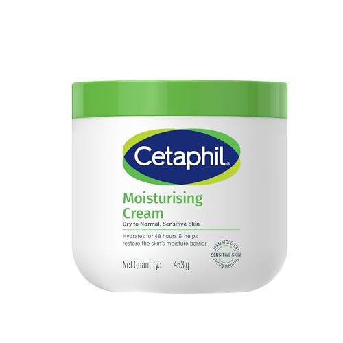 Cetaphil Moisturising Cream 453 g for Dry & Sensitive Skin | 48H ...