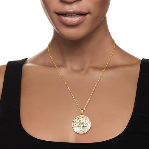 Ross-Simons Gemstone Tree of Life Necklace2