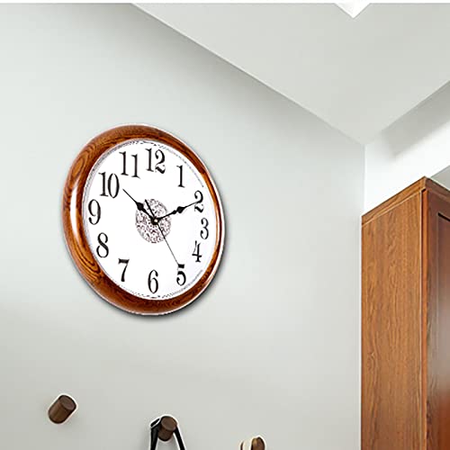 Horloge murale à quartz sans bruit de tic-tac pour le sommeil - 8