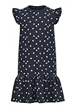 Kurze Ärmel NAME IT Mädchen Nkfvida Capsl Dress D1 Noos, Dark Sapphire, 104