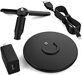 FGIEU Charging Dock and Stand Replacement for Bose Soundlink Revolve Charging Cradle for Bose Soundlink Revolve, Soundlink Revolve+(Series II), Revolve Plus/Plus 2 (Plug & Micro Cable Include, Black)