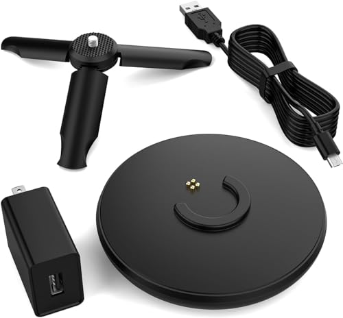 FGIEU Charging Dock and Stand Replacement for Bose Soundlink Revolve Charging Cradle for Bose Soundlink Revolve Soundlink Revolve+(Series II) Revolve Plus/Plus 2 (Plug & Micro Cable Include Black)