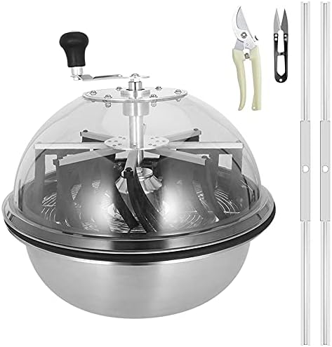 16-Inch Leaf Bowl Trimmer,Cut for Plant Bud and Flower with Upgraded Gears,Garden Scissors,5 Gallon Grow Bags