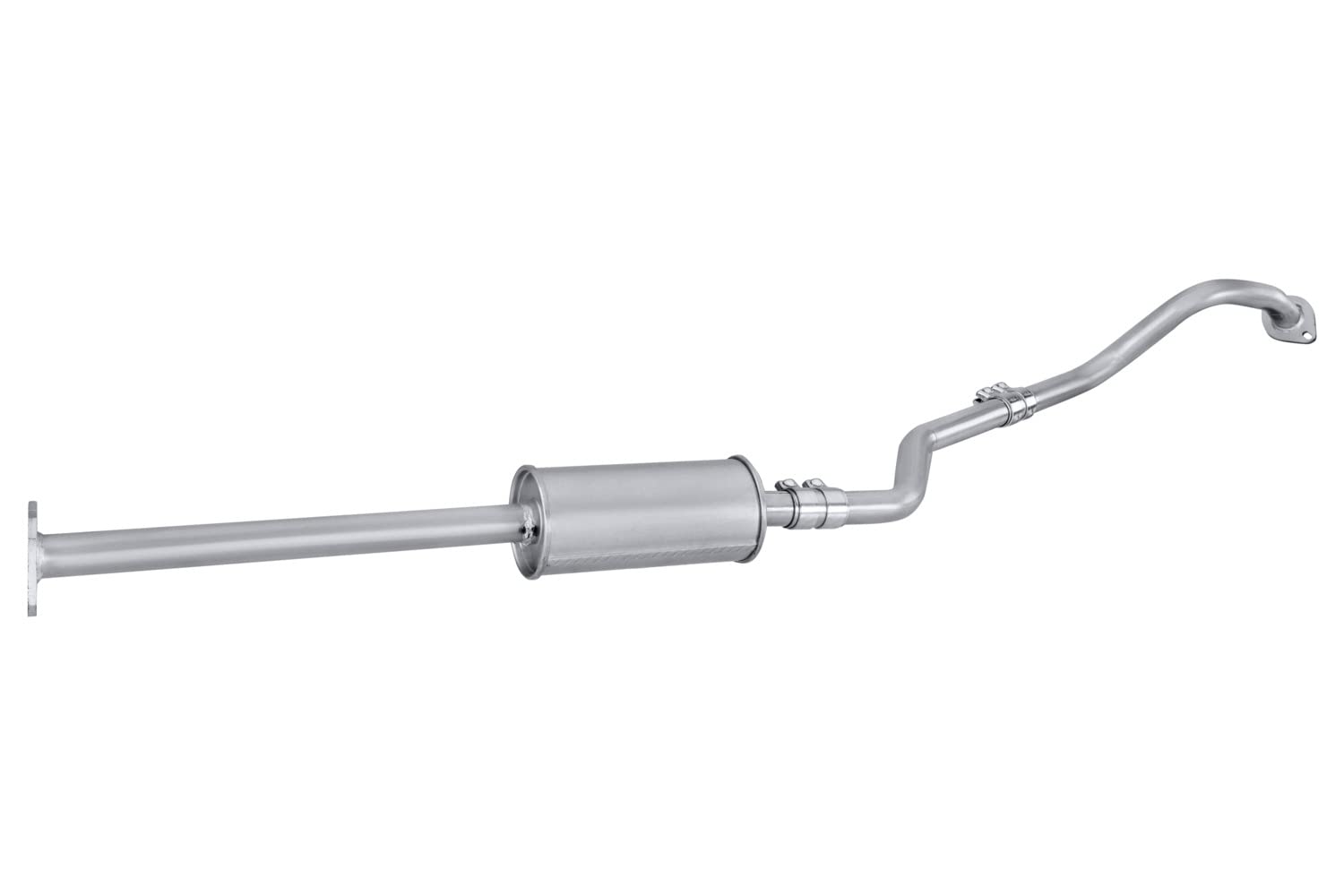HELLA 8LB 366 021-781 Vorschalldämpfer - Easy2Fit® Kit - vorne - dreiteilig - Set mit Anbauteilen - für u.a. NISSAN ALMERA TINO