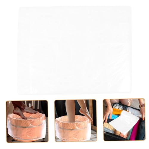 Toyvian 100 unidades protectores desechables para spa de pies miniatura 7