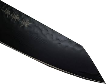 Amazon | 堺孝行 黒影 VG10槌目フッ素加工和式包丁 (和剣型三徳 160mm Amazon | 堺孝行 黒影 VG10槌目フッ素加工和式包丁 (和剣型三徳 160mm